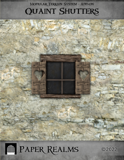 Thumbnail of the Quaint Shutters add-on that links to the store catalog